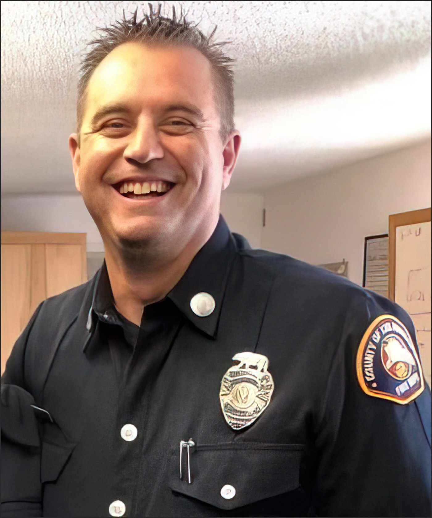 Firefighter Stephen McCann